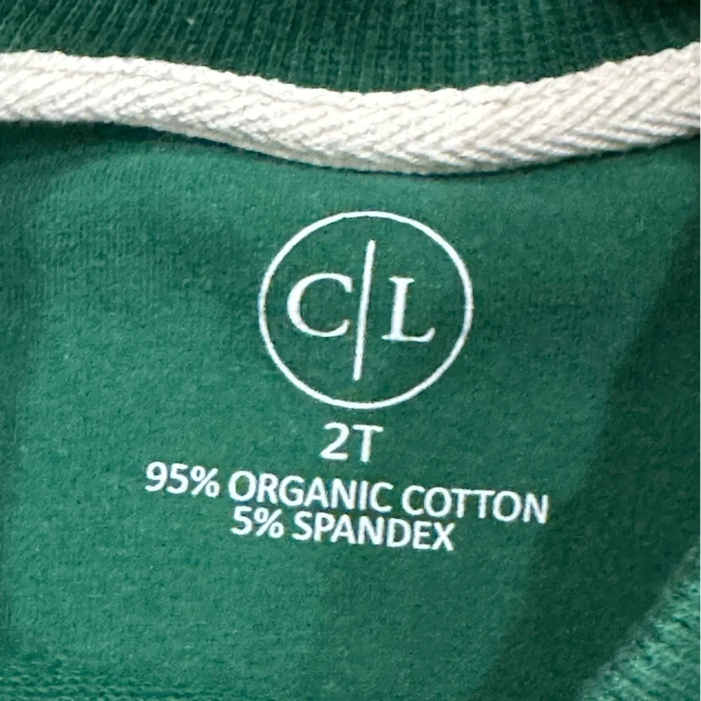 Caden Lane Toddler Boy Girl Grinch Crewneck Sweatshirt Sz 2T EUC